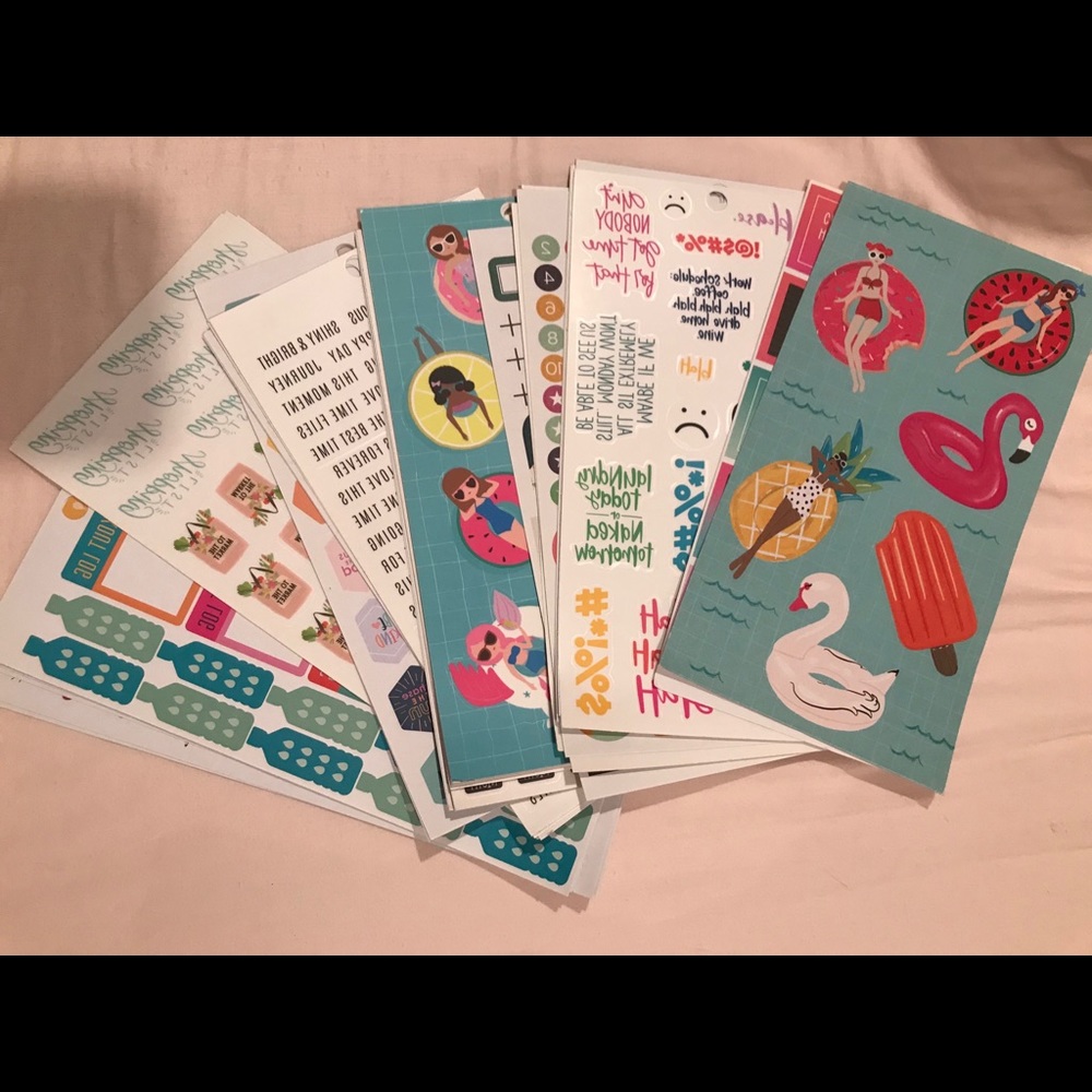 30+pages of Planner Stickers